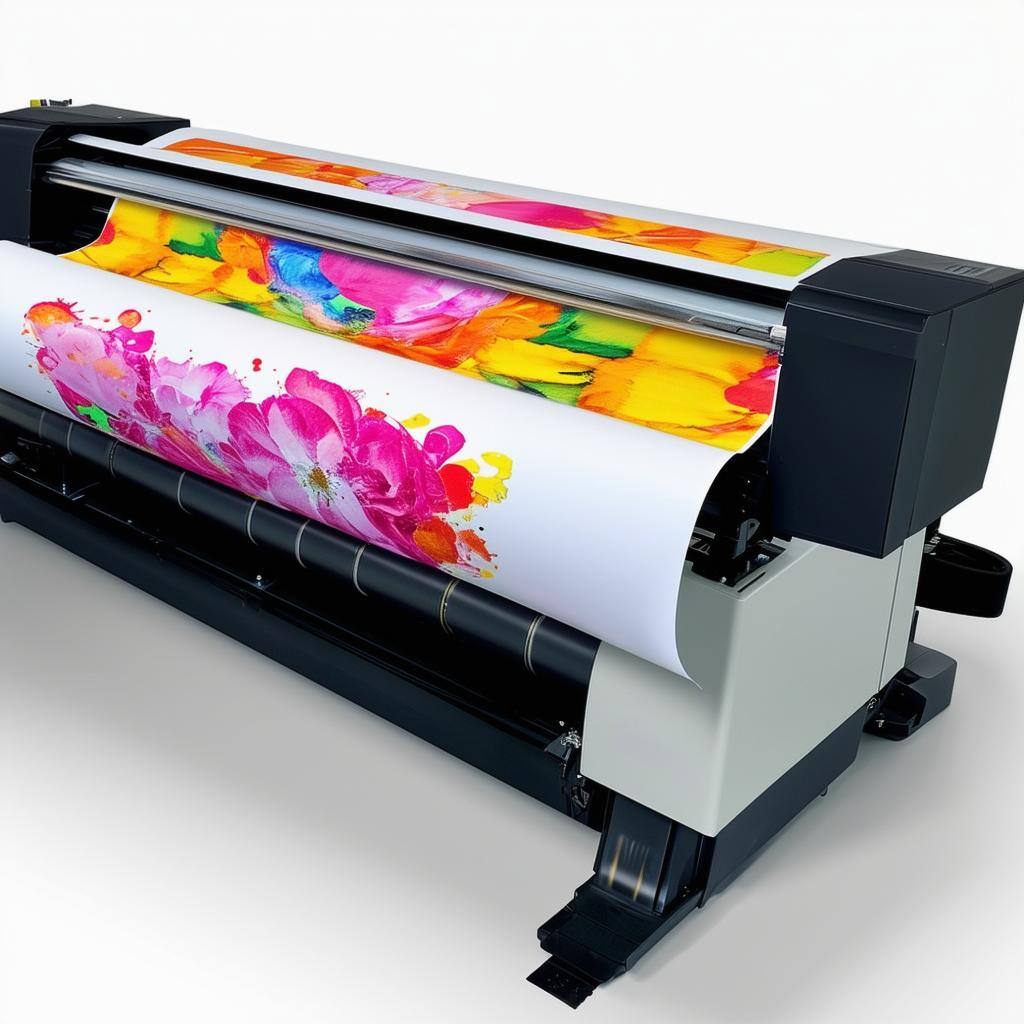 Digitaldruckmaschine, print, bunt