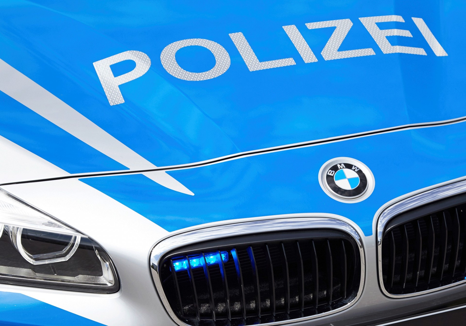 Sonderfahrzeuge Funktionsfolie BMW Polizei